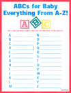 ABCs for Baby Everything from A to Z